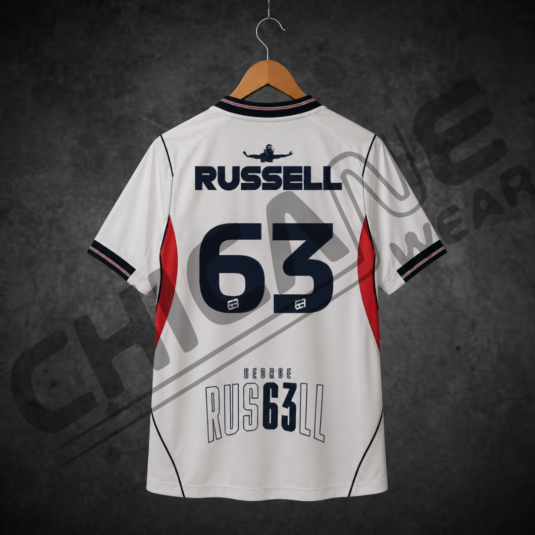 George Russell x England Home 2026